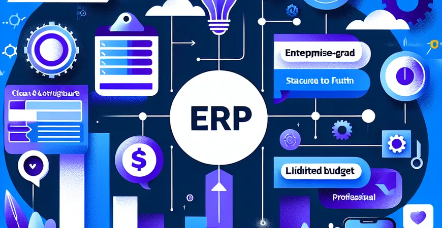 预算有限如何选 ERP？6 款高性价比工具避坑测评